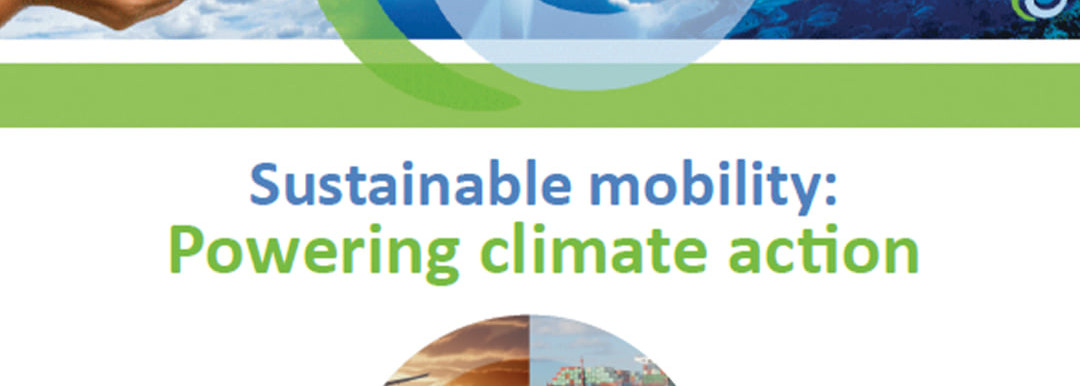 Sustainable mobility: Powering climate action