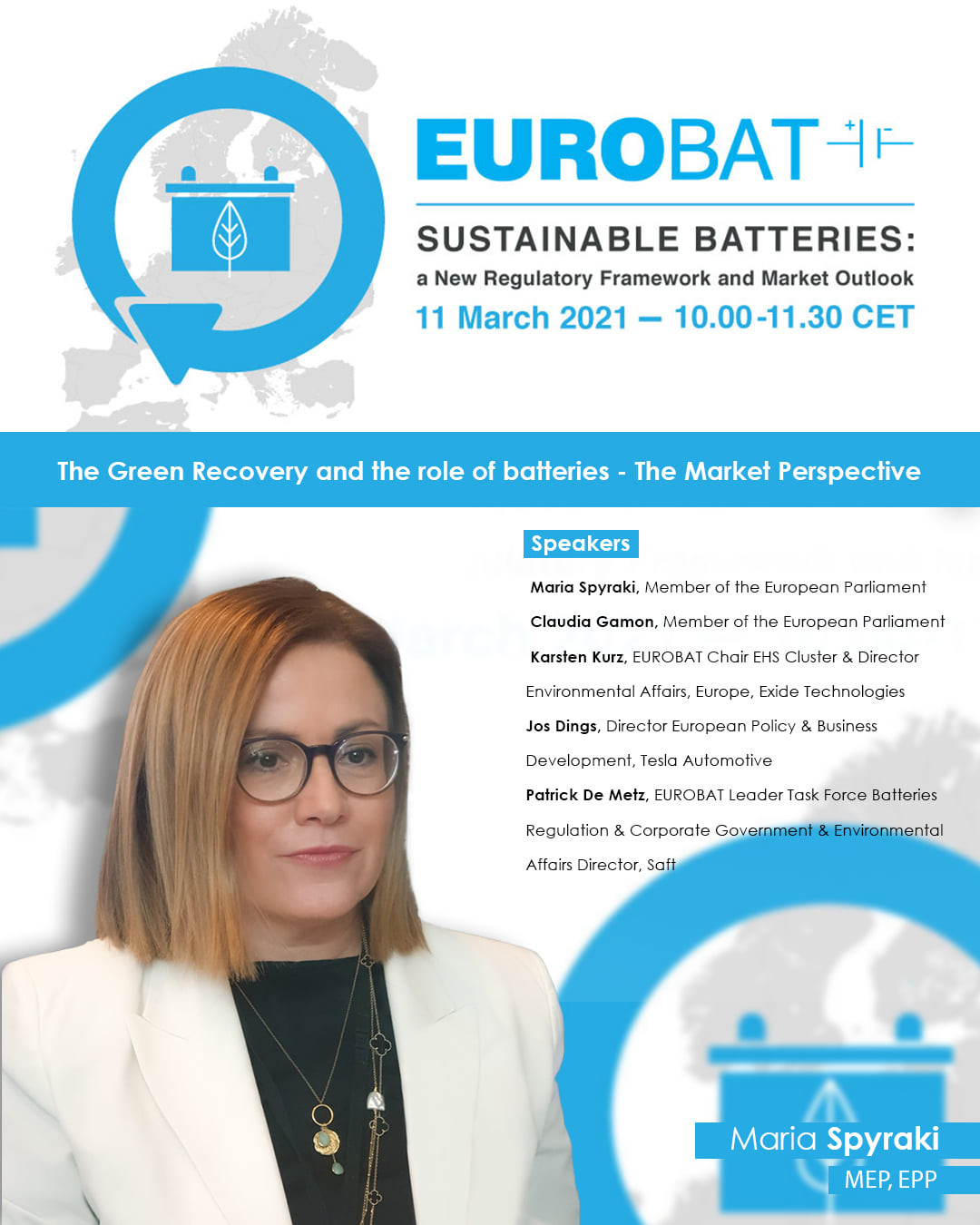  Eurobat - The Green Recovery and the role of batteries - the Market Perspective