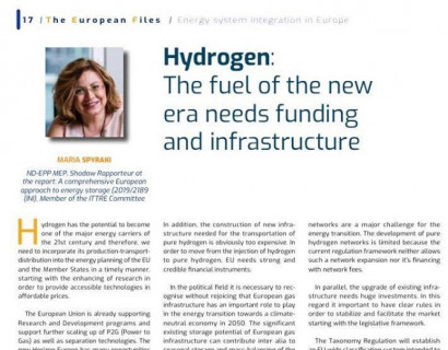 Hydrogen: The fuel of the new era needs funding and infrastructure