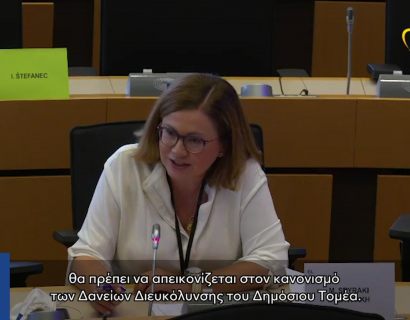 διευκόλυνσης δανείων του δημόσιου τομέα του μηχανισμού δίκαιης μετάβασης