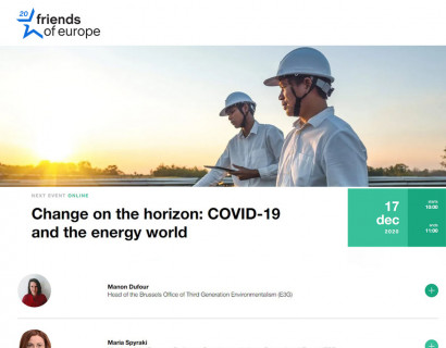 Change on the horizon: COVID-19 and the energy world