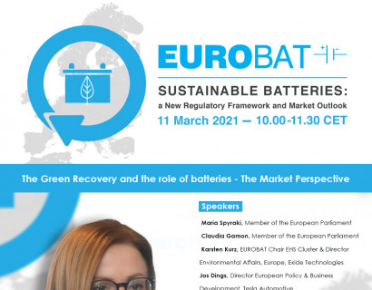  Eurobat - The Green Recovery and the role of batteries - the Market Perspective
